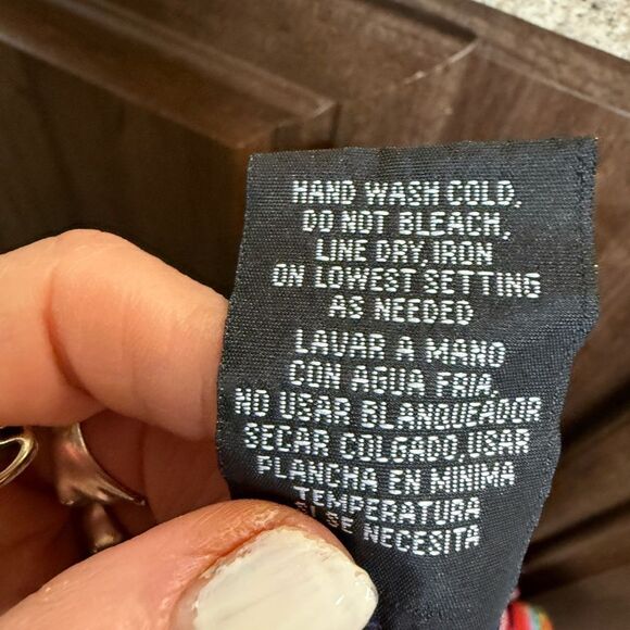 Chetta B Red and Blue Ruffled Tiered Sundress - Picture 6 of 10